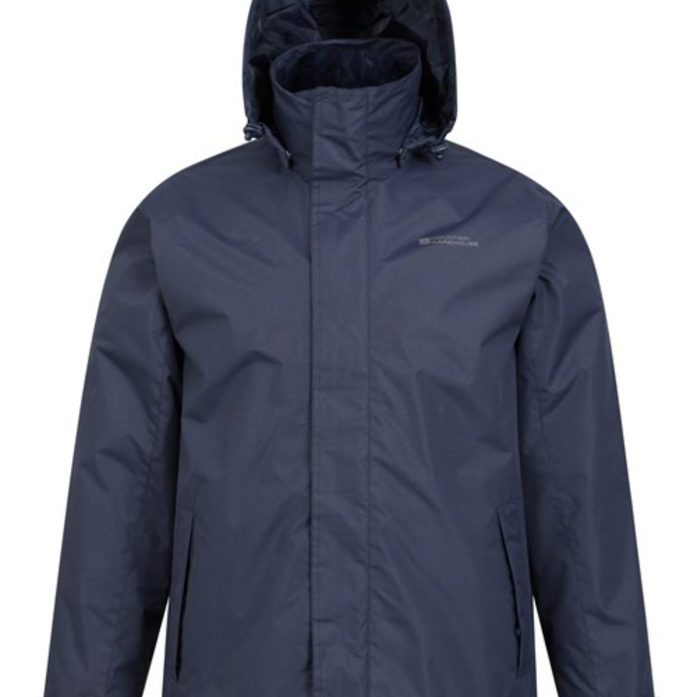 MOUNTAIN WAREHOUSE:  Fell II Mens 3 in 1 Jacket - navy - Picture 6 of 10